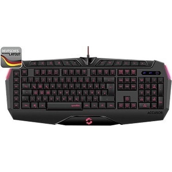 SPEEDLINK ACCUSOR Advanced Gaming Keyboard, black