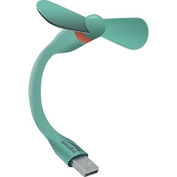 SPEEDLINK AERO MINI USB Fan, turquoise-coral