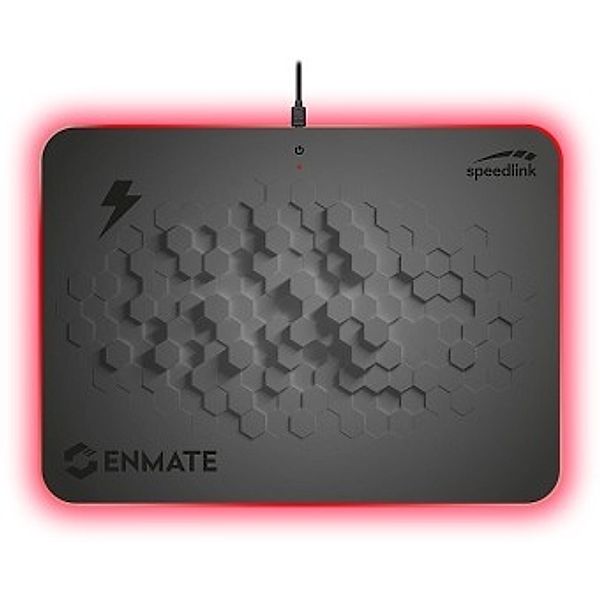 SPEEDLINK ENMATE RGB Charging Mousepad, grey