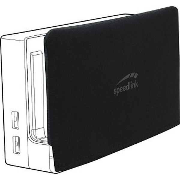 SPEEDLINK GUARD Protection Cover - for Nintendo Switch Station, black