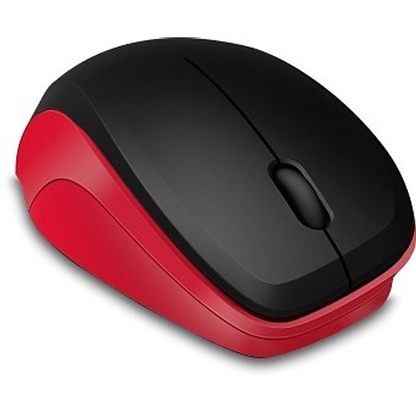 SPEEDLINK LEDGY Mouse - Wireless, Silent, black-red