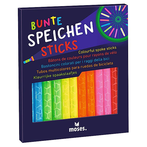 moses. Verlag Speichensticks KUNTERBUNT 12er Set