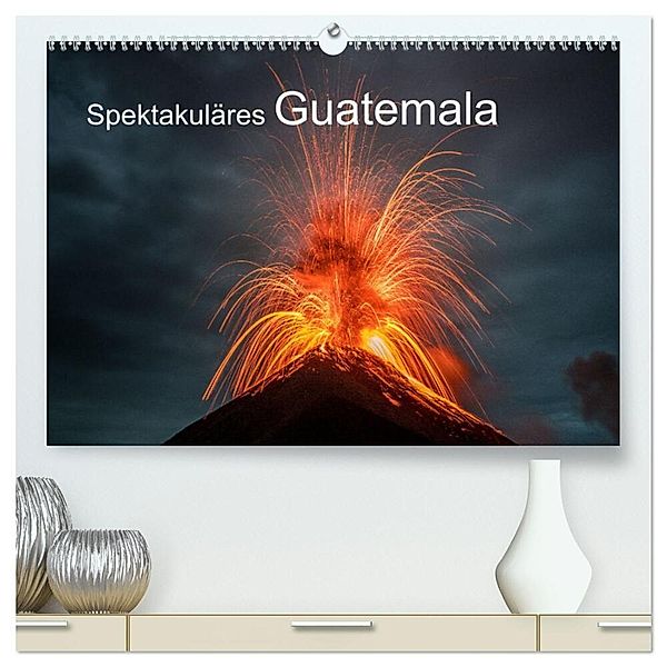 Spektakuläres Guatemala (hochwertiger Premium Wandkalender 2024 DIN A2 quer), Kunstdruck in Hochglanz, Tom Czermak