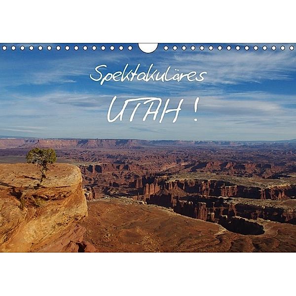 Spektakuläres Utah! (Wandkalender 2017 DIN A4 quer), Claudio Del Luongo