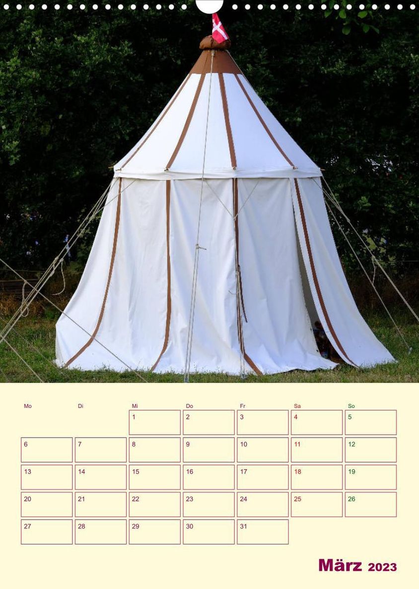 Spektakulum - Mittelalterliches Kalendarium Wandkalender 2023 DIN A3 hoch  online kaufen - Orbisana