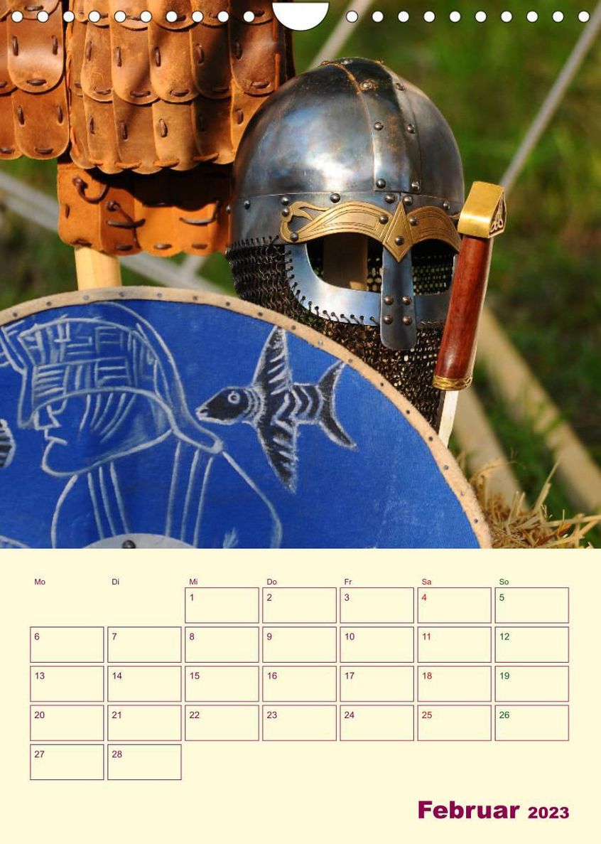 Spektakulum - Mittelalterliches Kalendarium Wandkalender 2023 DIN A4 hoch -  Kalender bestellen