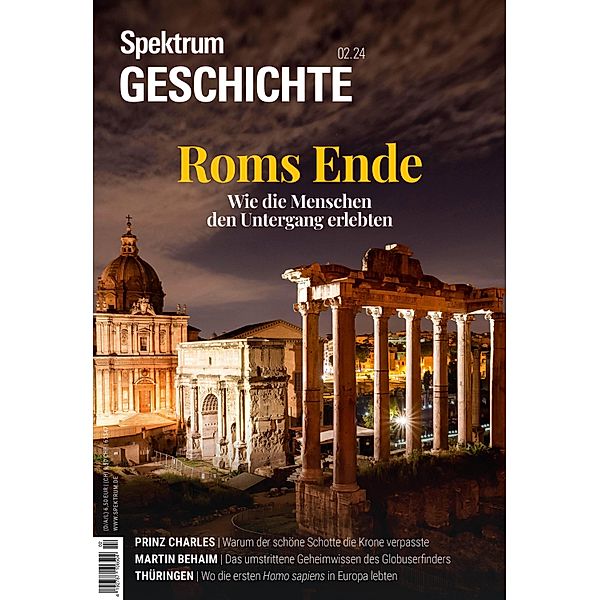 Spektrum Geschichte 2/2024 Roms Ende / Spektrum Geschichte Bd.22024, Spektrum der Wissenschaft