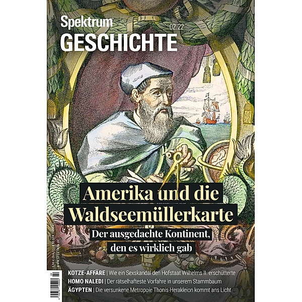 Spektrum Geschichte - Amerika und die Waldseemüllerkarte / Spektrum Geschichte, Spektrum der Wissenschaft