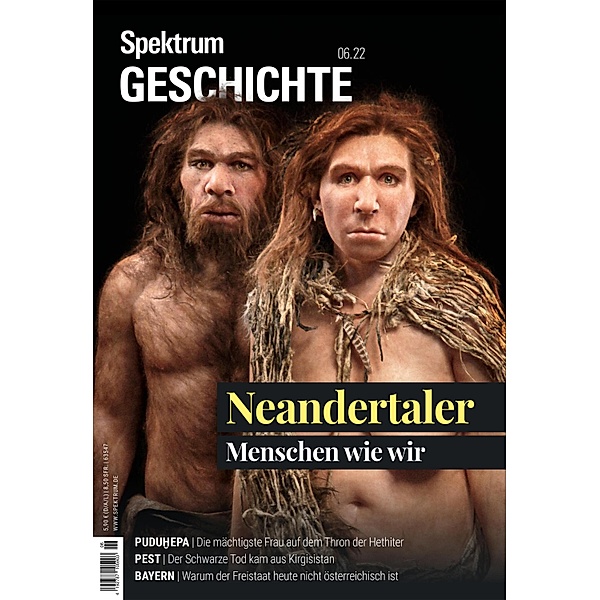 Spektrum Geschichte - Neandertaler / Spektrum Geschichte, Spektrum der Wissenschaft