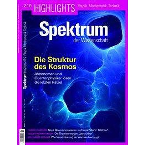 Spektrum Highlights/ Struktur des Kosmos