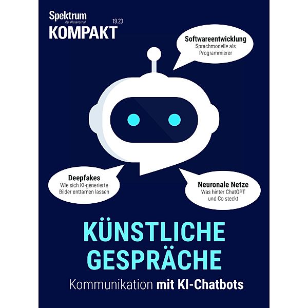 Spektrum Kompakt - Künstliche Gespräche / Spektrum Kompakt, Spektrum der Wissenschaft