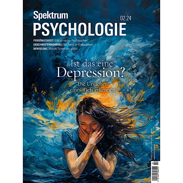 Spektrum Psychologie 2/2024 - Ist das eine Depression? / Spektrum Psychologie Bd.22024, Spektrum der Wissenschaft