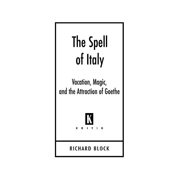 Spell of Italy, Richard Block