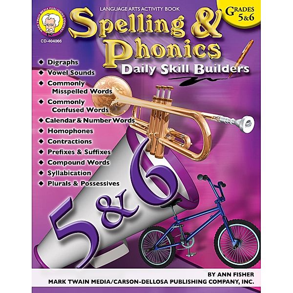 Spelling & Phonics, Grades 5 - 6 / Daily Skill Builders, Ann Fisher