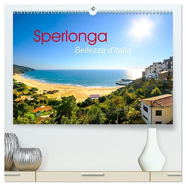 Sperlonga - Bellezza d'Italia (hochwertiger Premium Wandkalender 2024 DIN A2 quer), Kunstdruck in Hochglanz, Alessandro Tortora