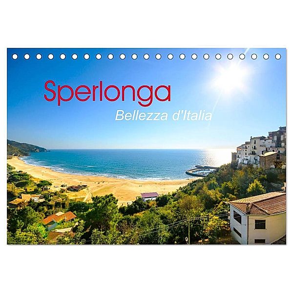 Sperlonga - Bellezza d'Italia (Tischkalender 2025 DIN A5 quer), CALVENDO Monatskalender, Calvendo, Alessandro Tortora