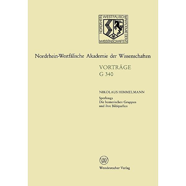 Sperlonga / Nordrhein-Westfälische Akademie der Wissenschaften Bd.340, Nikolaus Himmelmann