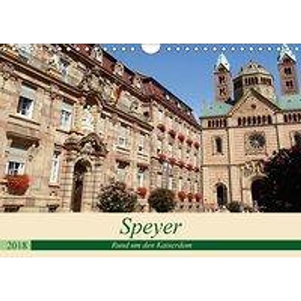 Speyer - Rund um den Kaiserdom (Wandkalender 2018 DIN A4 quer), Ilona Andersen