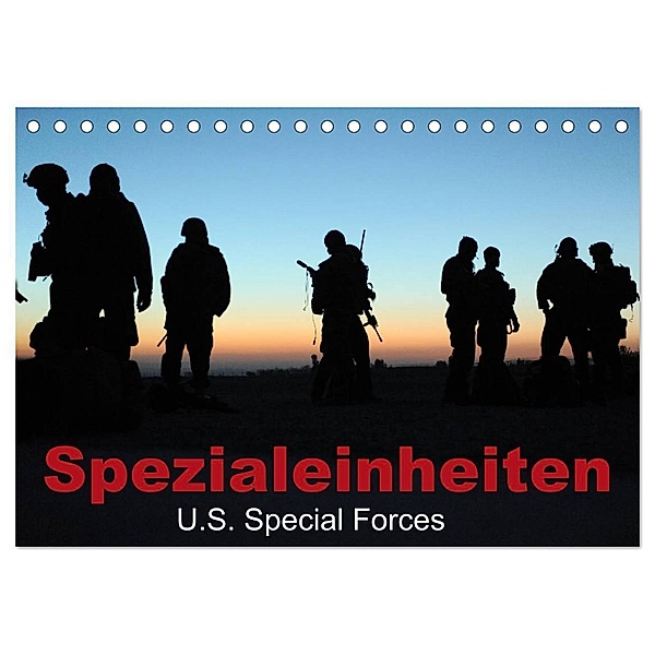 Spezialeinheiten - U.S. Special Forces (Tischkalender 2024 DIN A5 quer), CALVENDO Monatskalender, Elisabeth Stanzer