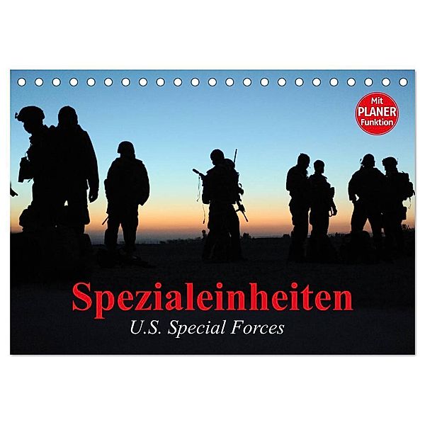 Spezialeinheiten - U.S. Special Forces (Tischkalender 2024 DIN A5 quer), CALVENDO Monatskalender, Elisabeth Stanzer