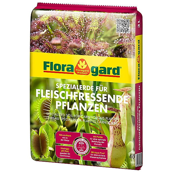 Spezialerde für Fleischfressende Pflanzen, 3 Liter