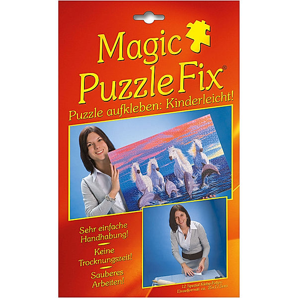 Spezialhaft-Folien für Puzzle, 12 Stück