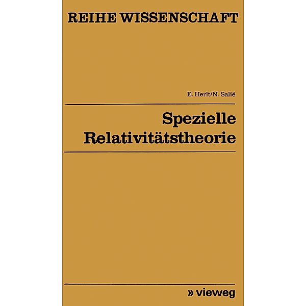 Spezielle Relativitätstheorie / Reihe Wissenschaft, Eduard Herlt