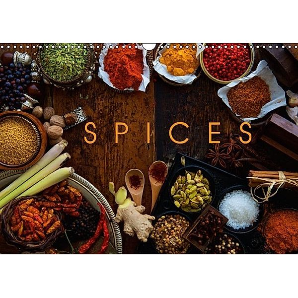 SPICES (Wall Calendar 2018 DIN A3 Landscape), Gianluigi Fiori