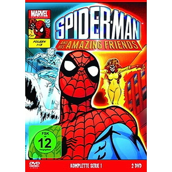 Spider-Man and His Amazing Friends - Komplette Serie 1, Marvel Cartoons