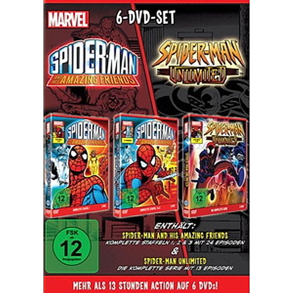 Spider-Man and His Amazing Friends / Spider-Man Unlimited, Marvel Cartoons