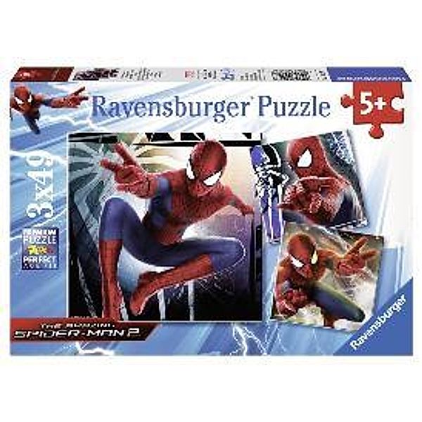 Spider-Man, der Superheld Puzzle 3 X 49 Teile