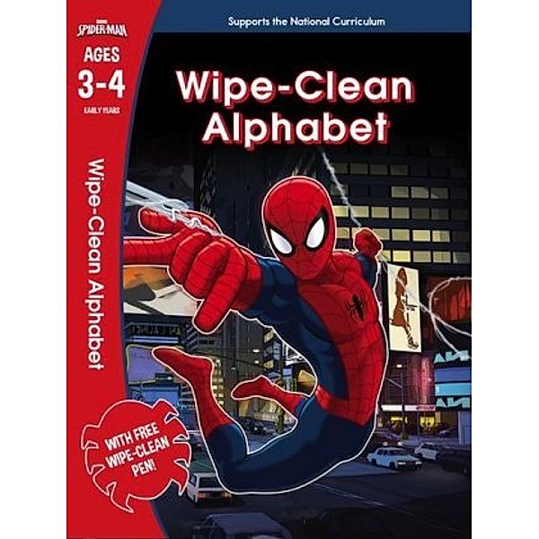 Spider-Man: Wipe-Clean Alphabet