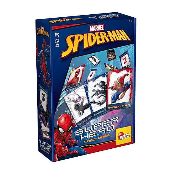 LiscianiGiochi SPIDERMAN Karten Spiel (IN DISPLAY OF 8 PCS)