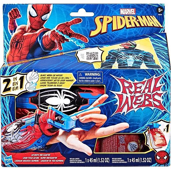 HASBRO Spiderman Real Webs Ultimate Web Blaster