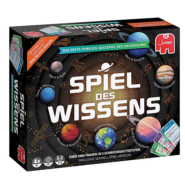 JUMBO, Jumbo Spiele Spiel des Wissens