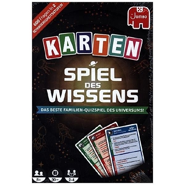 JUMBO, Jumbo Spiele Spiel des Wissens Kartenspiel