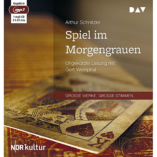 Spiel im Morgengrauen,1 Audio-CD, 1 MP3, Arthur Schnitzler