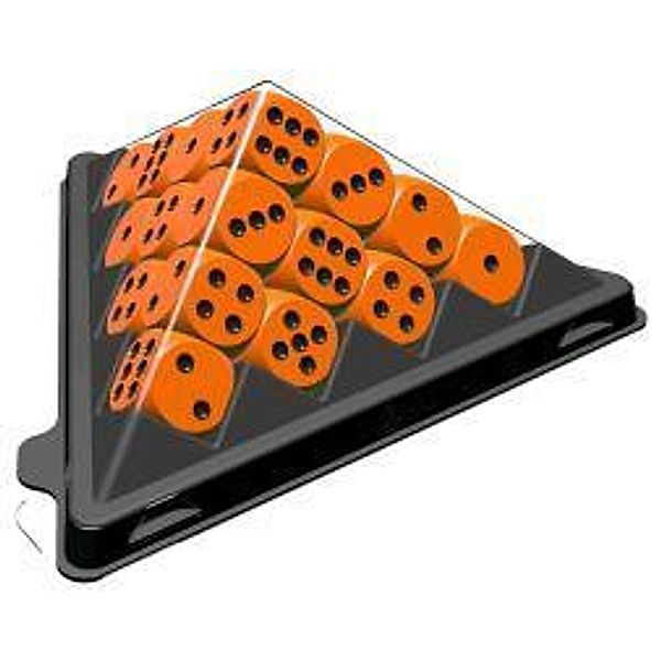 Spiel mini Würfelpyramide orange, Reinhold Wittig