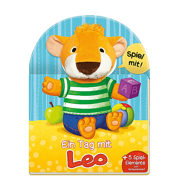 Spiel mit! / Ein Tag mit Leo, m. Handpuppe u. Spiel-Elementen