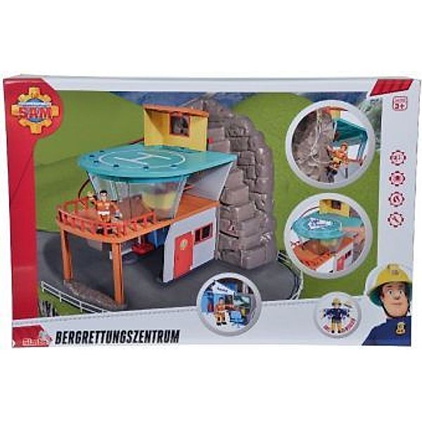 SIMBA Spiel-Set Bergrettung FIREMAN SAM mit Figur