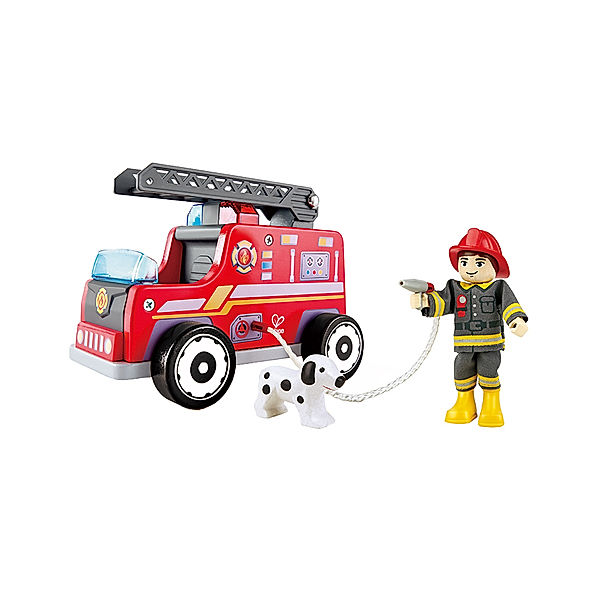 Hape Spiel-Set FEUERWEHR-TRUPP 3-teilig in bunt