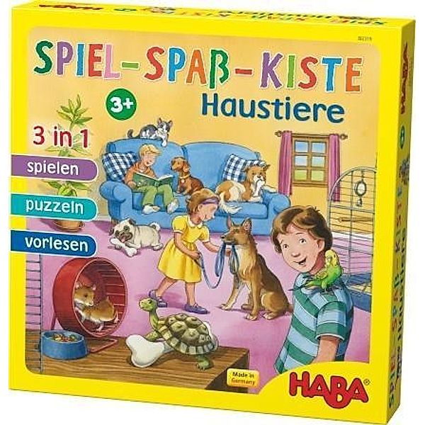 Spiel-Spaß-Kiste Haustiere (Kinderspiel), Annemarie Hölscher