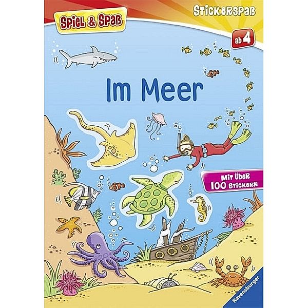 Spiel & Spass - Stickerspass: Im Meer, Jessica Greenwell