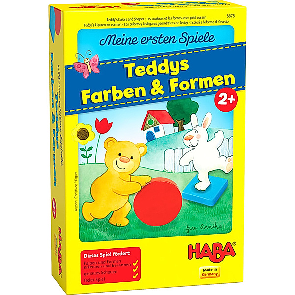 HABA Spiel Teddys Farben & Formen in bunt