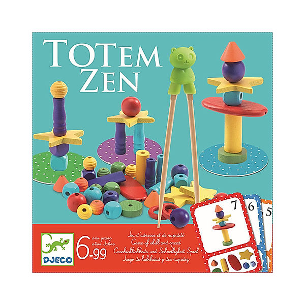 Djeco Spiel TOTEM ZEN in bunt