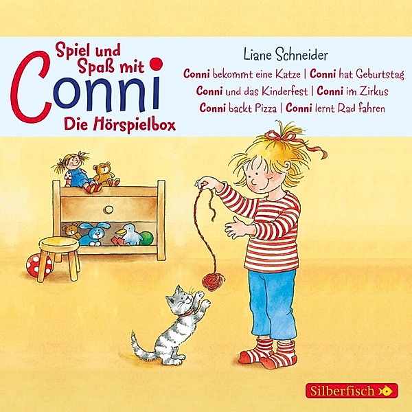 Spiel und Spass mit Conni (Meine Freundin Conni - ab 3),Audio-CD, Liane Schneider