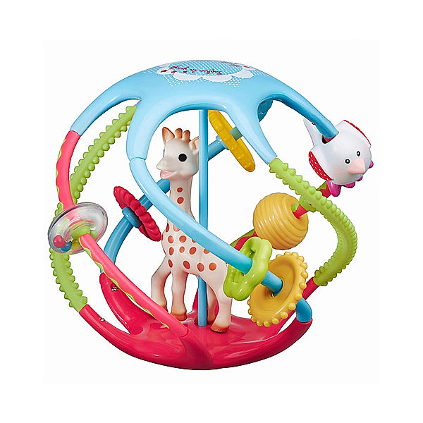 Vulli Spielball TWISTIN BALL – SOPHIE LA GIRAFE® in bunt