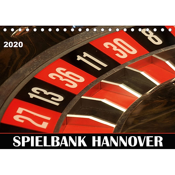 SPIELBANK HANNOVER (Tischkalender 2020 DIN A5 quer)