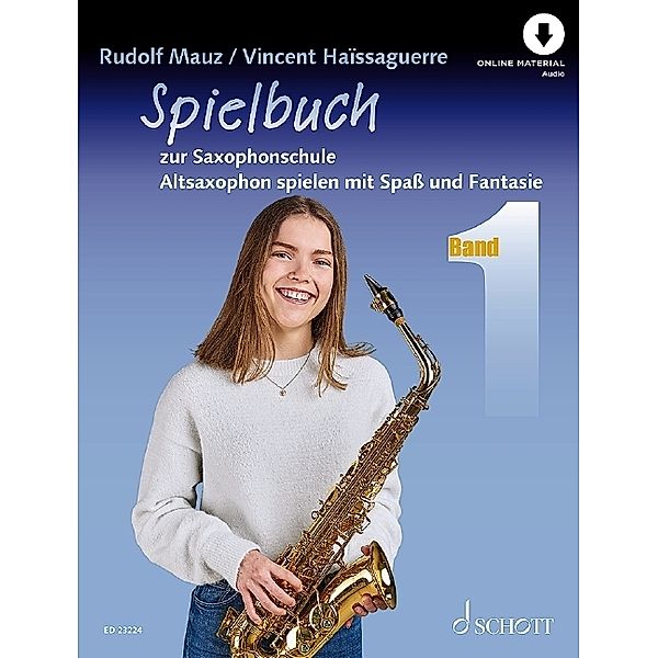 Spielbuch zur Saxophonschule, Rudolf Mauz, Vincent Haissaguerre
