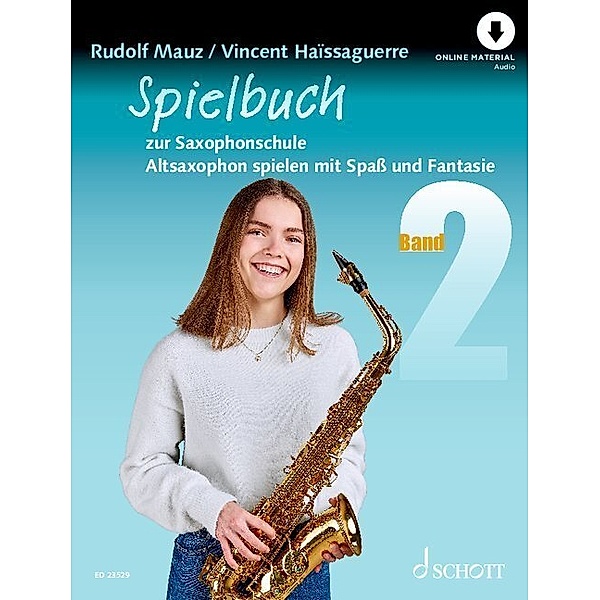 Spielbuch zur Saxophonschule, Vincent Haissaguerre, Rudolf Mauz